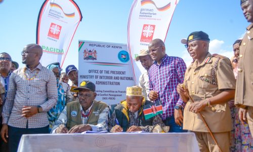 Peace Accord signing